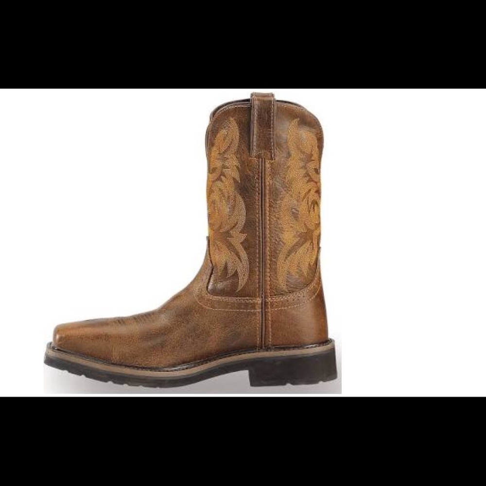 Safety toe oil resistant work boot wide 10EE - Picture 3 of 7
